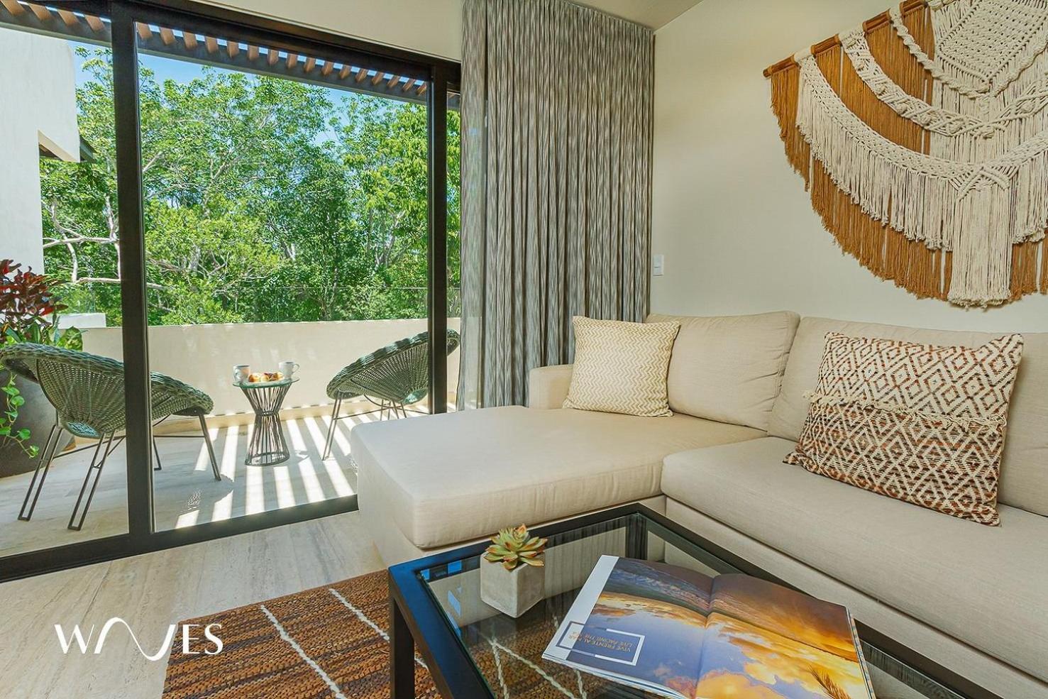 2 Rec. | Roof C/infinity Pool + Jacuzzi | Amplio Appartement Tulum